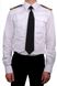 Long-sleeved uniform shirt 97% cotton, Белый, 46