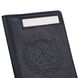 Обкладинка для паспорта моряка зі екошкіри, Темно-синій