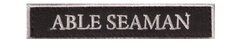 Patch for overalls "ABLE SEAMAN"